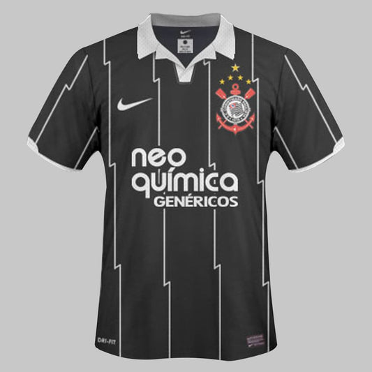 Camisa Corinthians Retrô 2010 Masculina - Preto