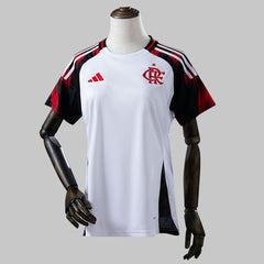 Camisa Flamengo II Tocedor Feminina - Branco