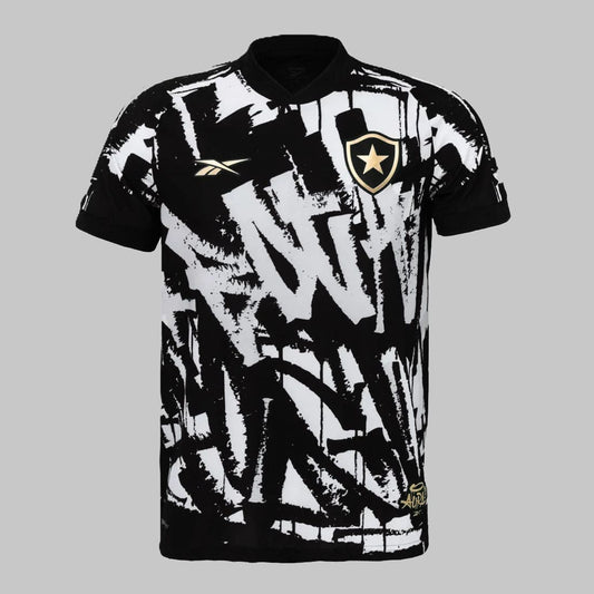 Camisa Botafogo Fourth 25/26 torcedor masculina preta – vista frontal