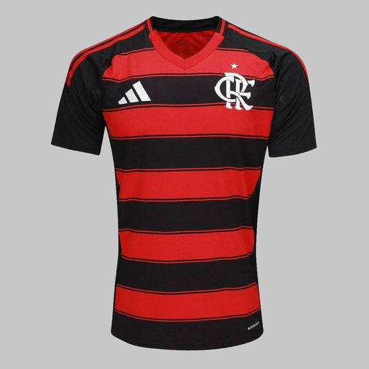 Camisa Flamengo I 25/26 Torcedor Masculina Adidas – vista frontal.