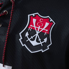 Camisa Flamengo I Retrô 1995 Masculina - Preto+Vermelho