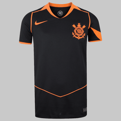 Camisa Corinthians II 25/26 Masculina - Preto+Laranja