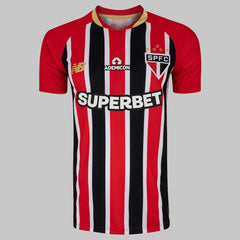 Camisa São Paulo II 25/26 Trocedor Masculina - Vermelho+Branco