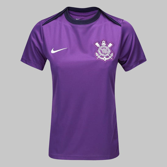 Camisa Corinthians Treino 25/26 Feminina - Roxo