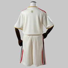 Kit Infantil Flamengo III 25/26 - Off White