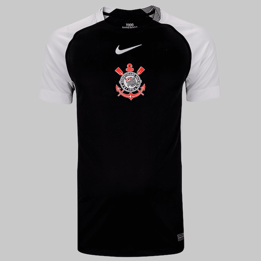 Camisa Corinthians II 25/26 Masculina - Preto+Branco