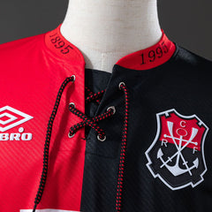 Camisa Flamengo I Retrô 1995 Masculina - Preto+Vermelho