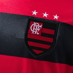 Camisa Flamengo I Retrô 00/01 Masculina - Vermelho+Preto