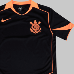 Camisa Corinthians II 25/26 Masculina - Preto+Laranja