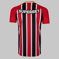 Camisa São Paulo II 25/26 Trocedor Masculina - Vermelho+Branco