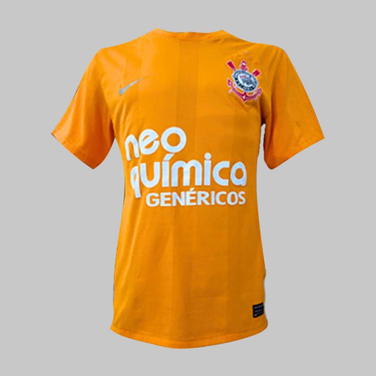 Camisa Corinthians Retrô 2010 Masculina Goleiro - Laranja