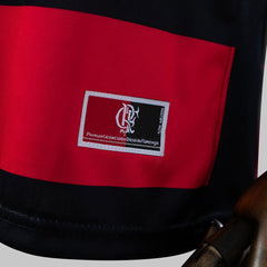 Camisa Flamengo I Retrô 00/01 Masculina - Vermelho+Preto