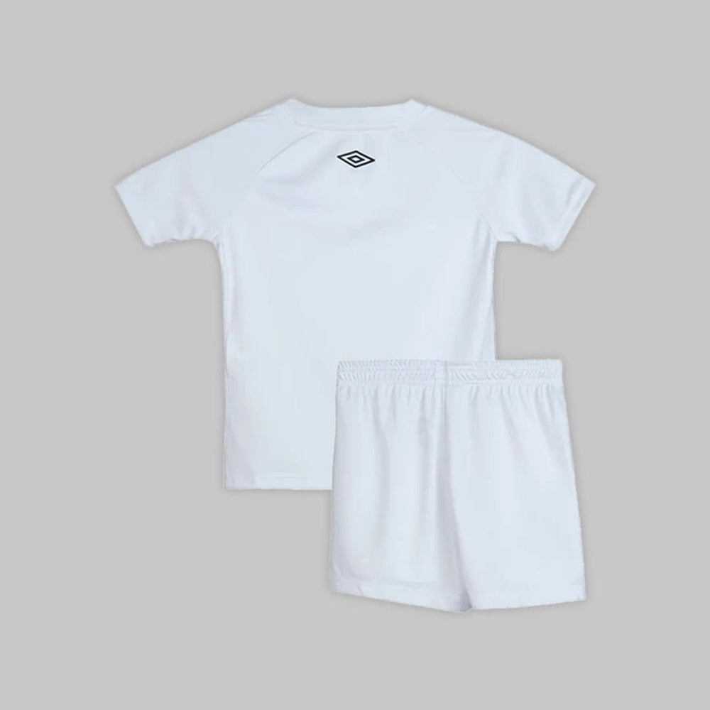 Kit Santos Infantil Home 25/26 branca vista traseira