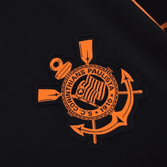 Camisa Corinthians II 25/26 Masculina - Preto+Laranja