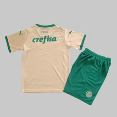 Costas da camisa infantil Palmeiras III 24/25 dourada