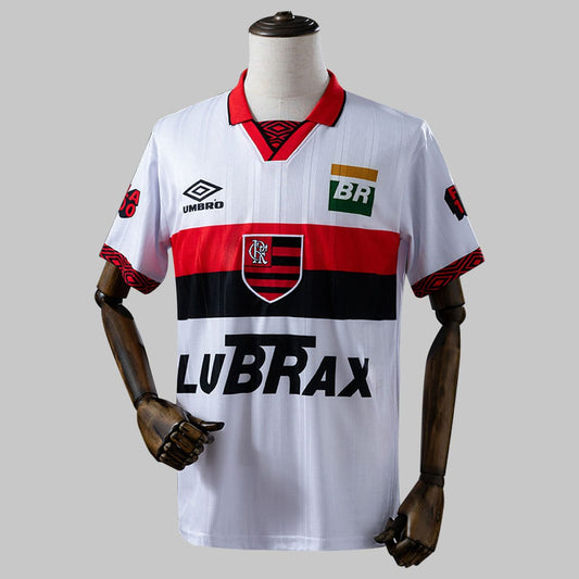 Camisa Flamengo II Retrô 1995 Masculina - Branco