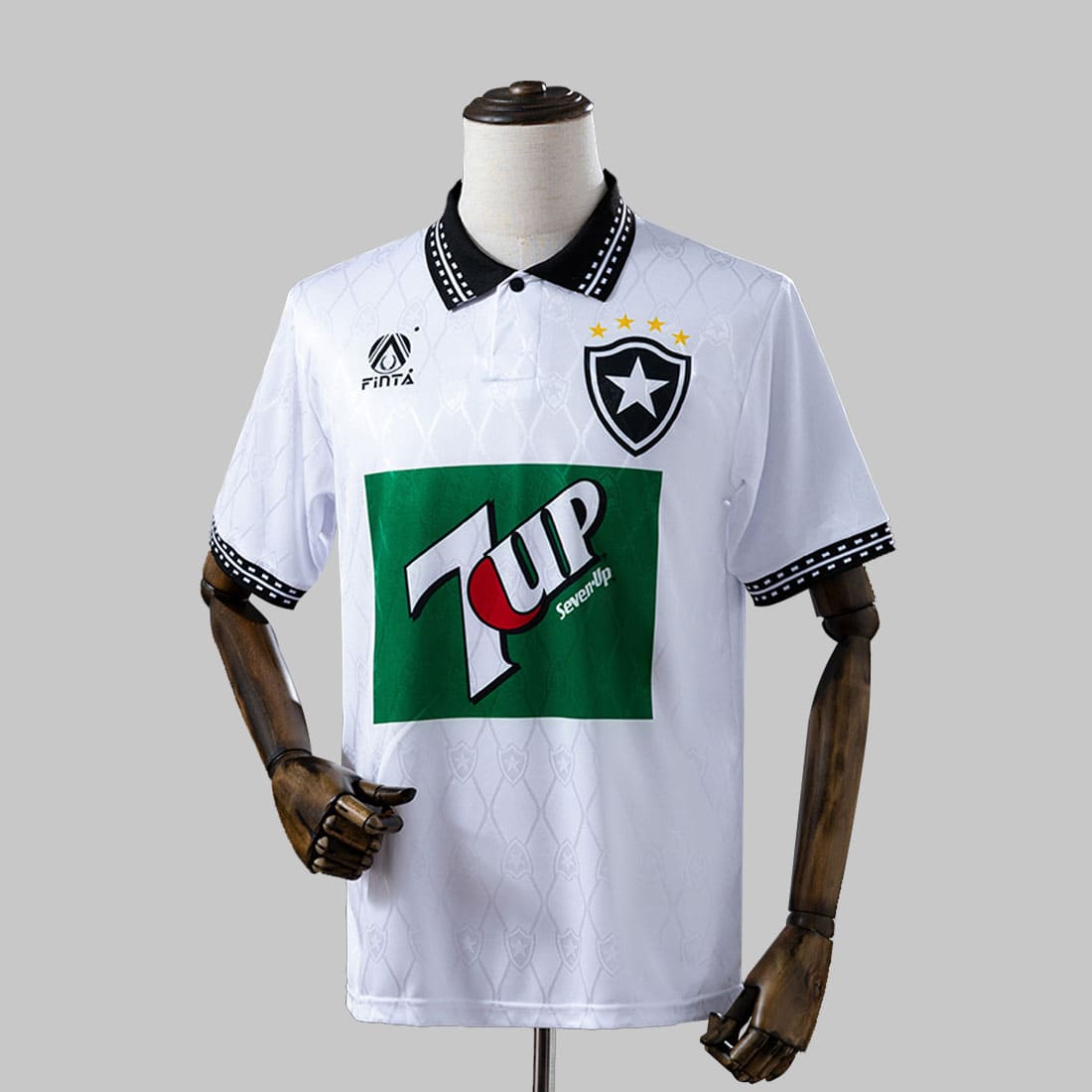 Camisa Botafogo II Retrô 1995 Masculina - Branco