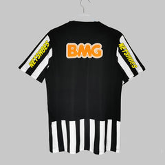 Camisa Santos II Retrô 2012 Masculina - Preto+Branco