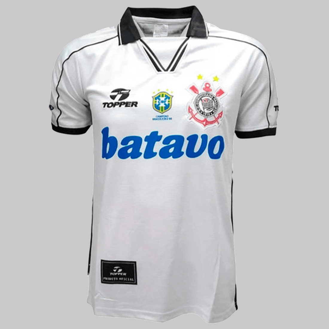 Camisa Corinthians Retrô 1999/2000 Masculina - Branco