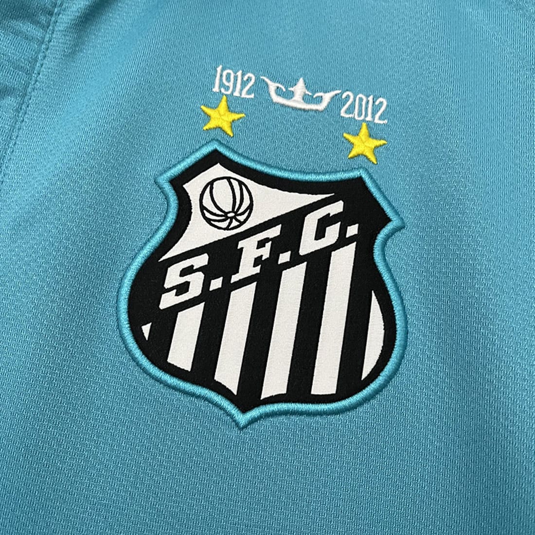 Camisa Santos III Retrô 11/12 Masculina - Azul