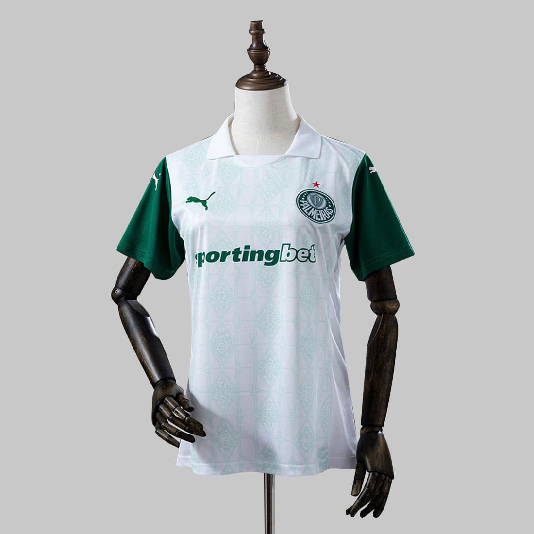 Camisa Palmeiaras II 24/25 Feminina - Branco