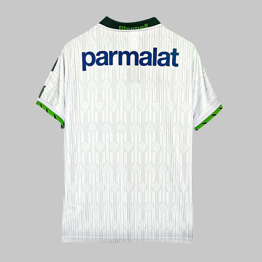 camisa palmeiras retrô modelo 2 branca Costa
