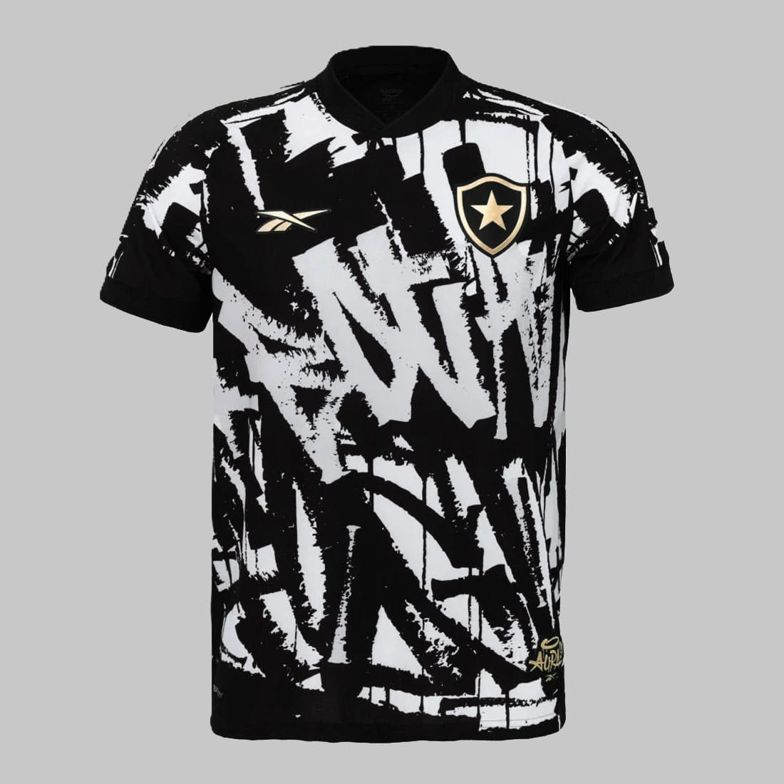 Camisa Botafogo Fourth 25/26 torcedor masculina preta – vista frontal