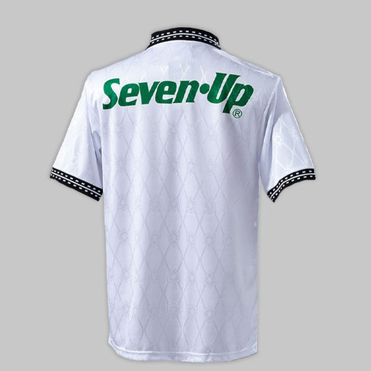 Costas da Camisa Botafogo II Retrô 1995 branca modelo alternativo