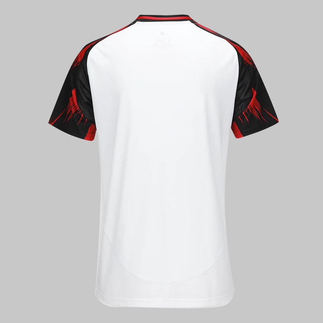 Camisa Flamengo II 25/26 Torcedor masculina branca – vista traseira.