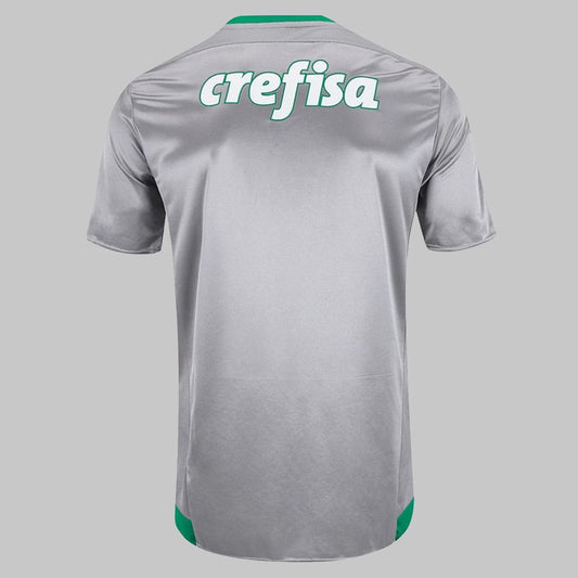 Costas da camisa Palmeiras Retrô 2015 2016 cinza