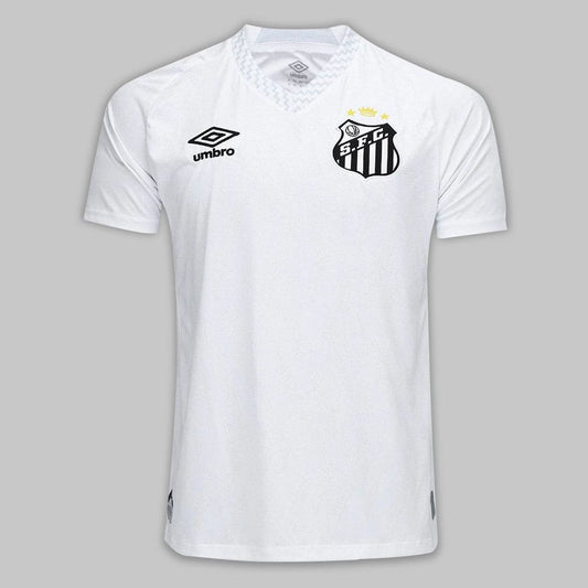 Camisa Santos Home 25/26 Torcedor branca vista frontal