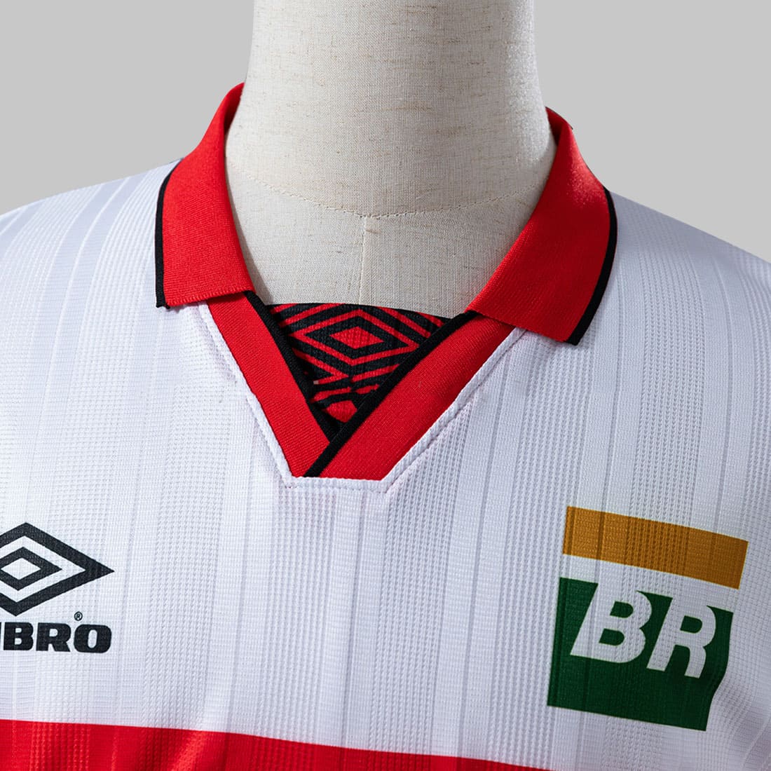 Camisa Flamengo II Retrô 1995 Masculina - Branco