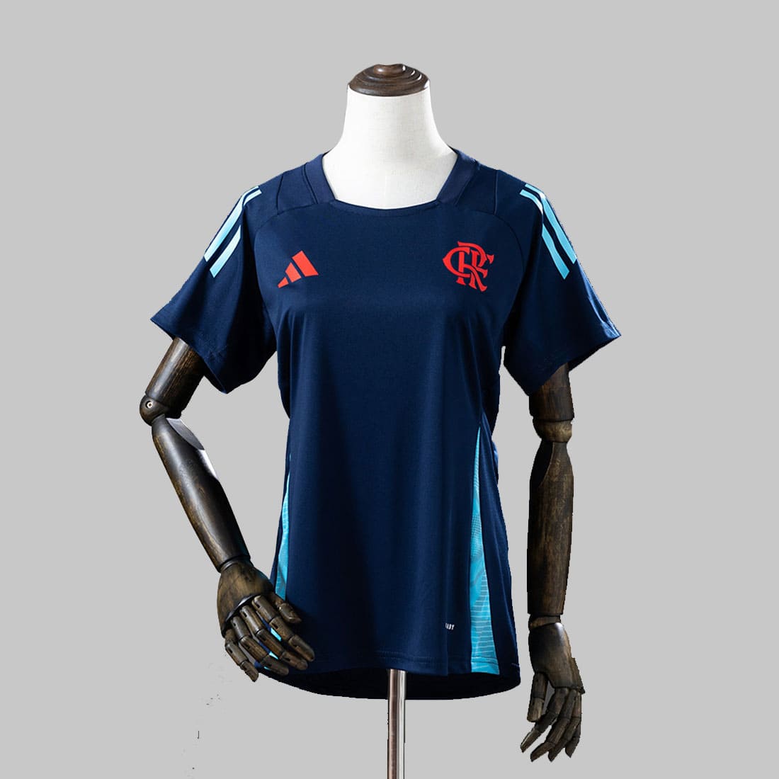 Camisa Flamengo Treino Tocedor Feminina - Azul Marinho