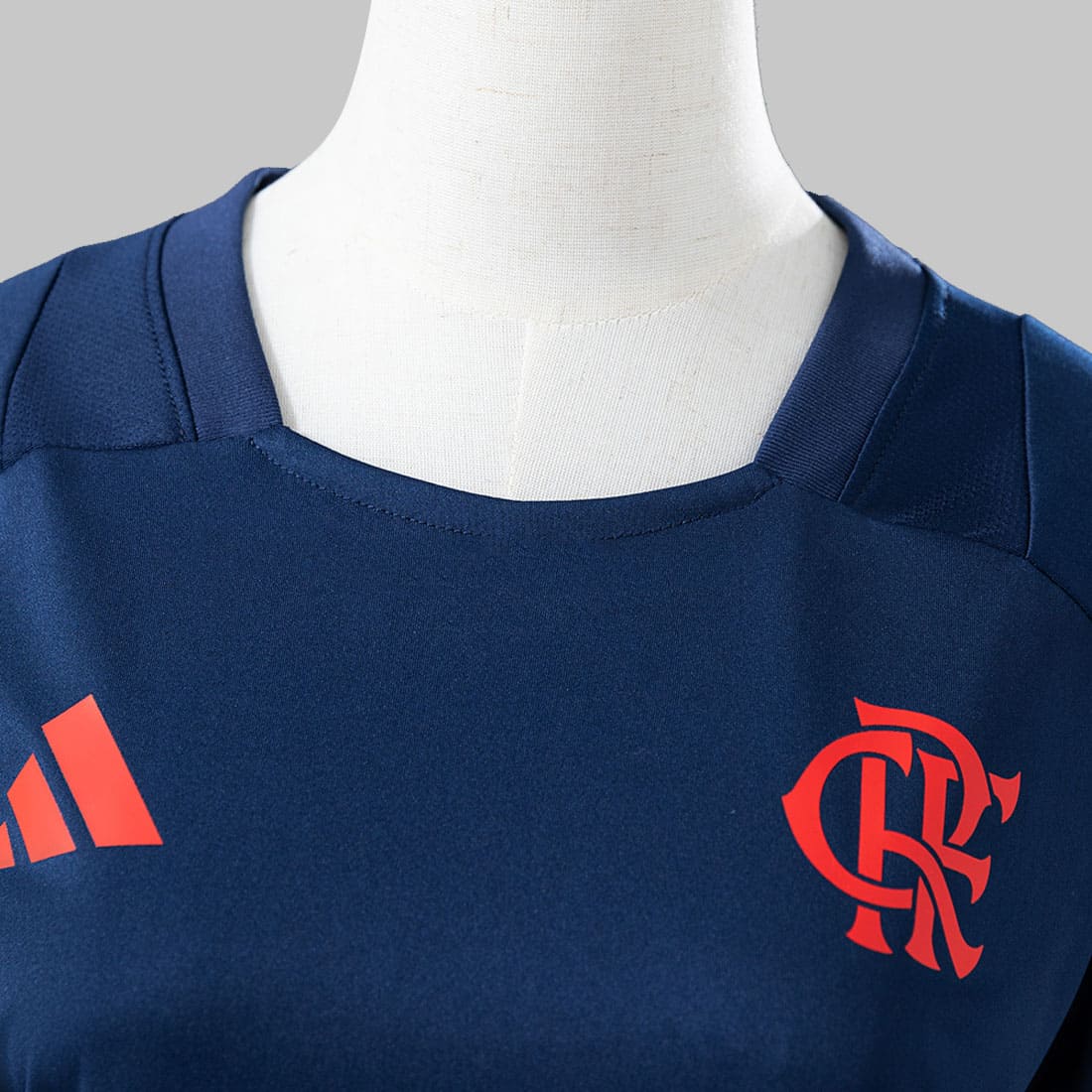 Camisa Flamengo Treino Tocedor Feminina - Azul Marinho