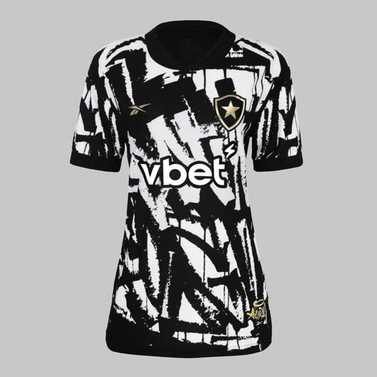 Camisa Botafogo Fourth 25/26 Torcedor Feminina - Preto