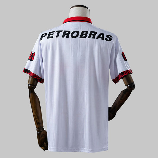 Camisa Flamengo II Retrô 1995 Masculina - Branco