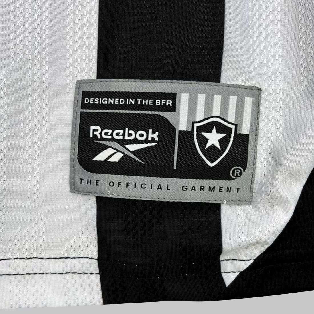 Camisa Botafogo I Tocedor Masculina - Preto+Branco