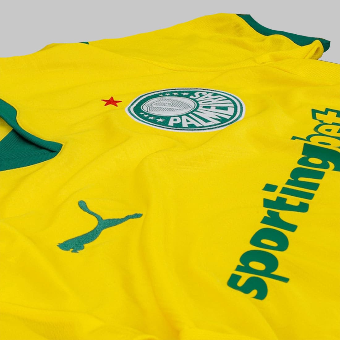 Camisa Palmeiras III 25/26 Torcedor Masculina - Amarela