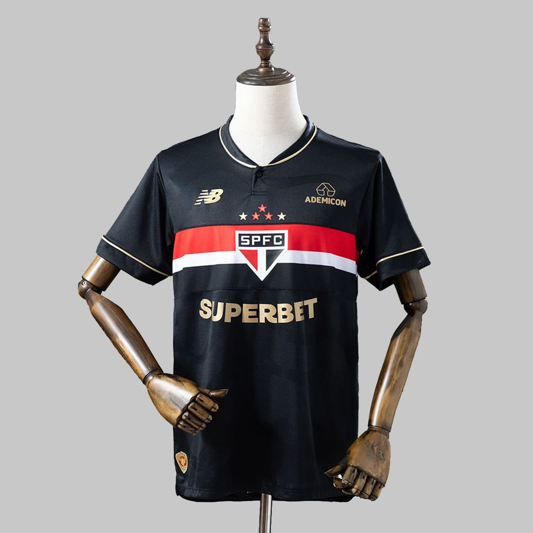 Camisa São Paulo III  25/26 Tocedor Masculina - Preto