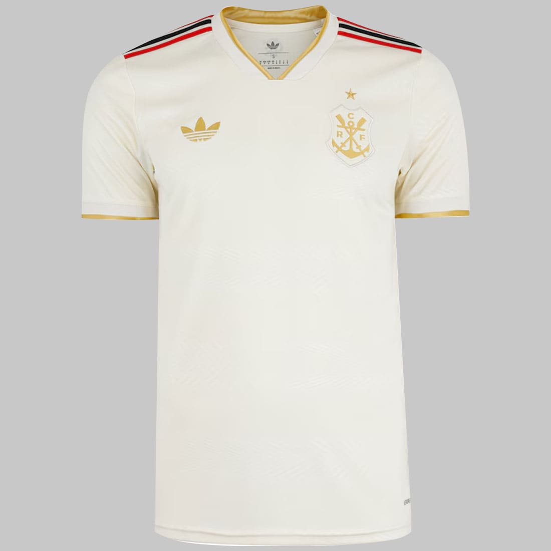 Camisa Flamengo III Tocedor Masculina - Off White