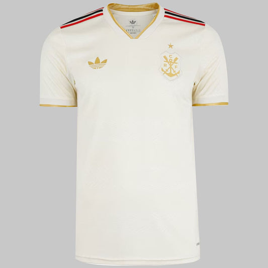 Camisa Flamengo III Tocedor Masculina - Off White
