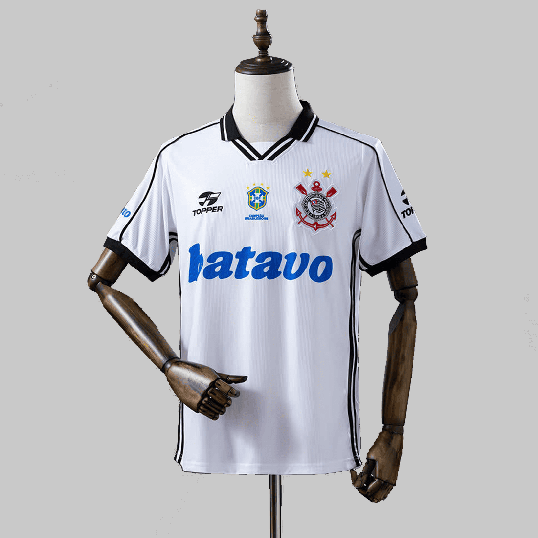 Camisa Corinthians Retrô 1999/2000 Masculina - Branco
