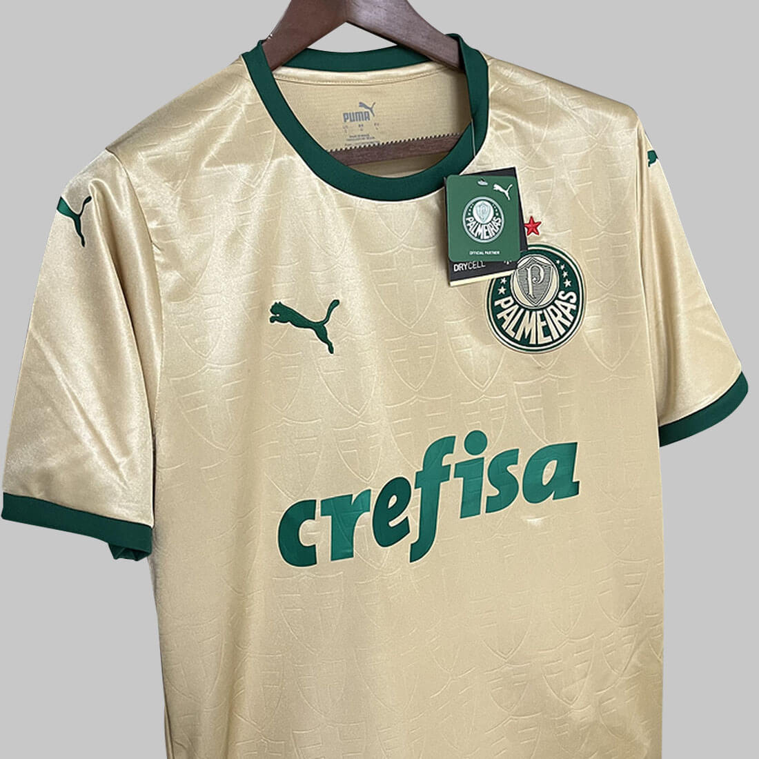 Camisa Palmeiras III 24/25 Masculina - Dourada