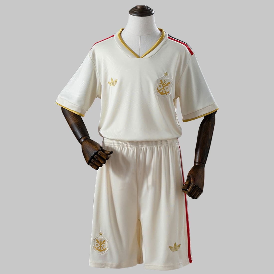 Kit Infantil Flamengo III 25/26  -  Off White