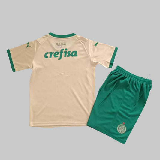 Costas da camisa infantil Palmeiras III 24/25 dourada