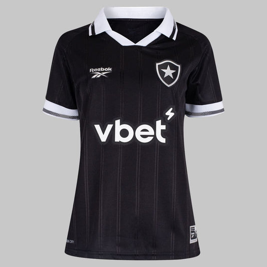 Camisa Botafogo II 25/26 Torcedor Feminina - Preto