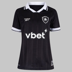 Camisa Botafogo II 25/26 Torcedor Feminina - Preto
